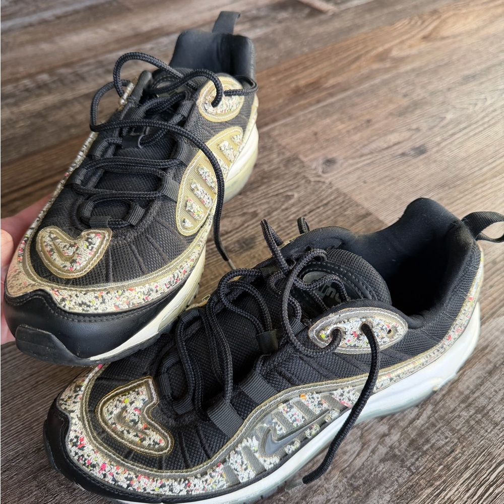 Nike Black and Gray Sneakers